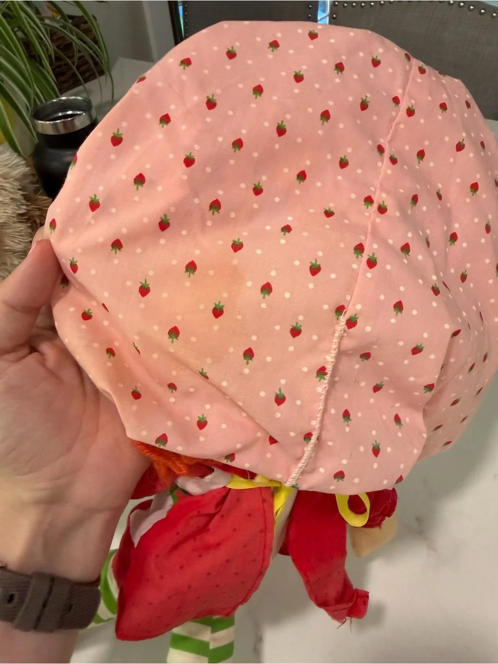 Vintage 1980 Strawberry Shortcake Plush Doll
